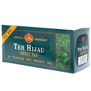 印尼🇮🇩Kepala Teh Hijau Celup Green Tea 綠茶 Djenggot 25入*2.4g