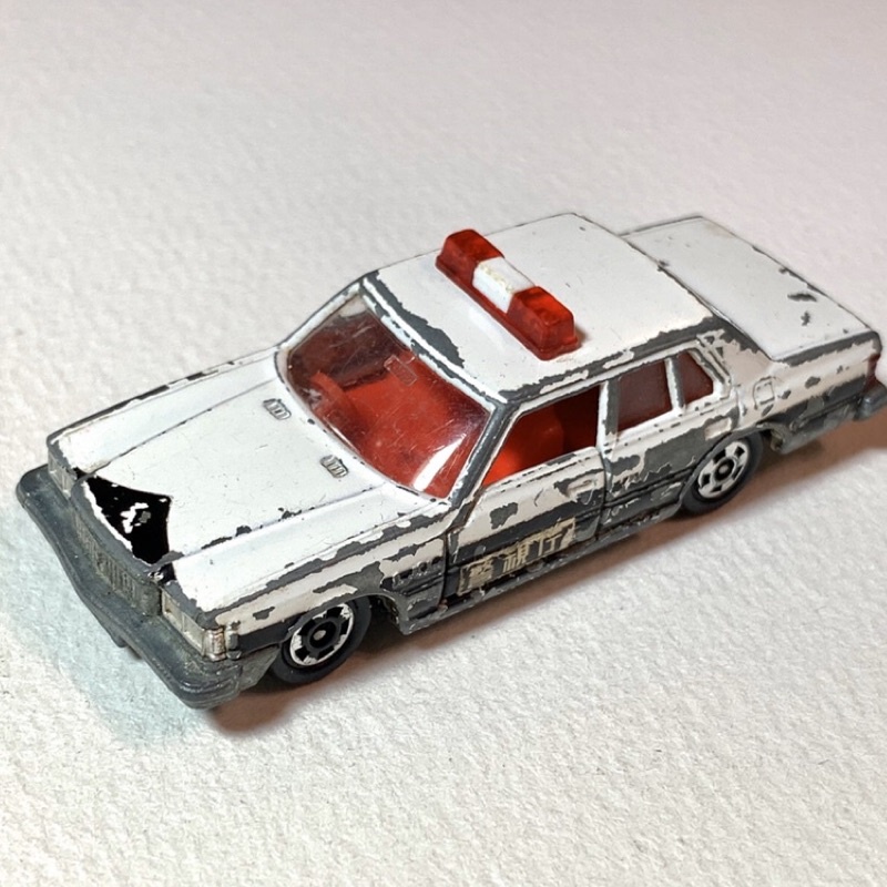 絕版 日本製 Tomica No.55 Toyota Crown Patrol Car