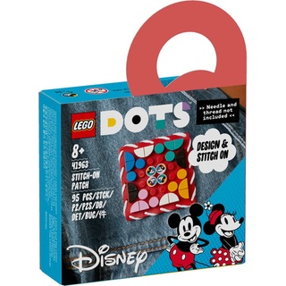 【台中翔智積木】LEGO 樂高 DOTS 41963 豆豆創意針縫底板 Mickey & Minnie