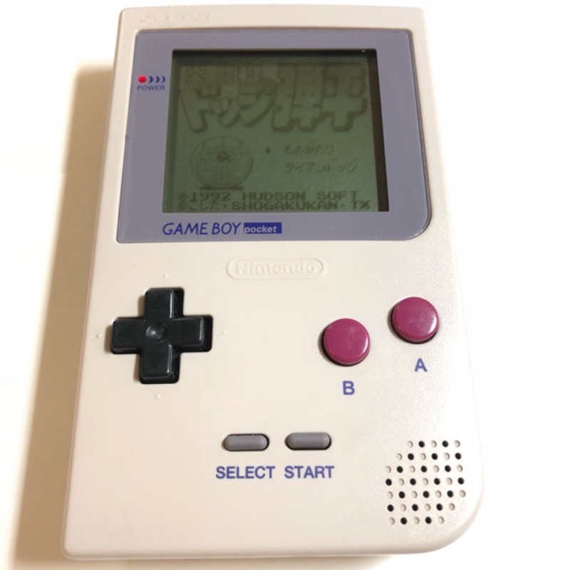 ［BB村]GAME BOY pocket稀有元祖灰-美品