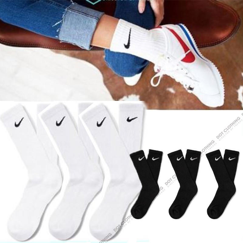 nike value cotton crew socks