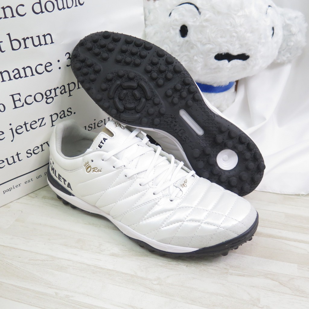 Athleta O Rei Treinamento A005 男款足球釘鞋107pwh 白 Isport愛運動 蝦皮購物