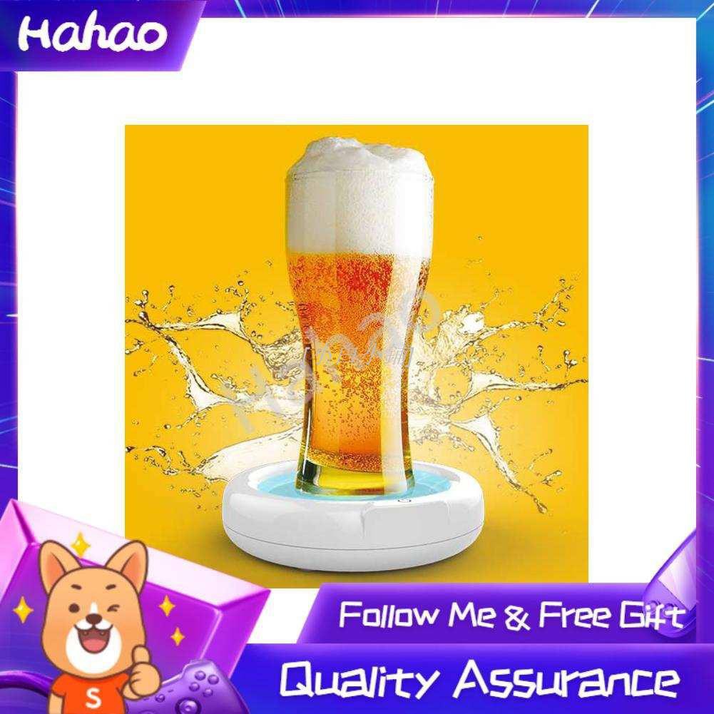 [小白小鋪] Hahao 白色啤酒發泡劑塑料 3.7v 110khz 泡泡機耐用, 適合酒吧聚會