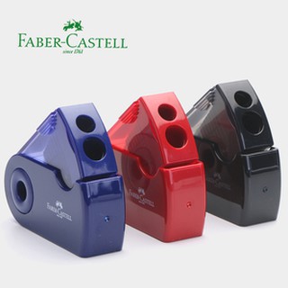 <iclub文具館>德國Faber-Castell 輝柏削鉛筆器 雙孔/削筆器 粗桿/細桿 三角/六角/圓形鉛筆