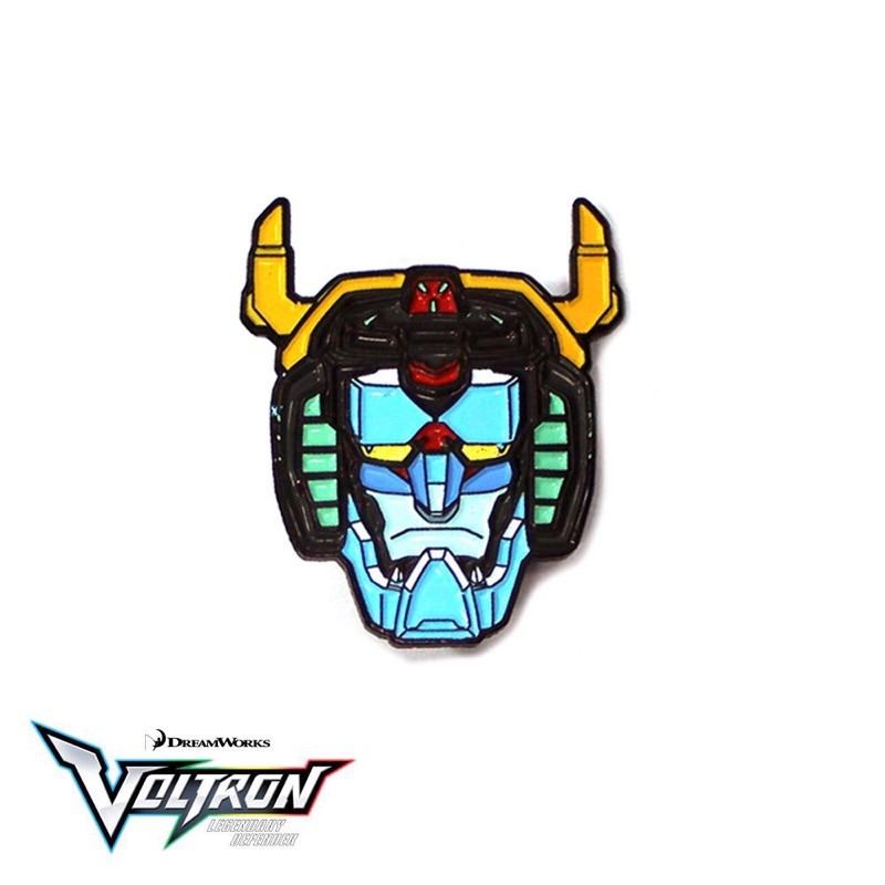 HAN CHOLO VOLTRON 聖戰士 五獅合體 別針