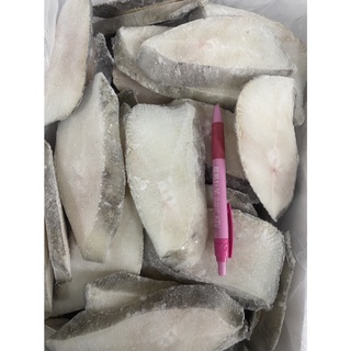 【誠實討海人】 鱈魚薄切無肚孔(箱) 40片裝 4 kg 1200免運 格陵蘭 鱈魚 大比目魚 扁鱈 鱈魚切片 鐵板燒