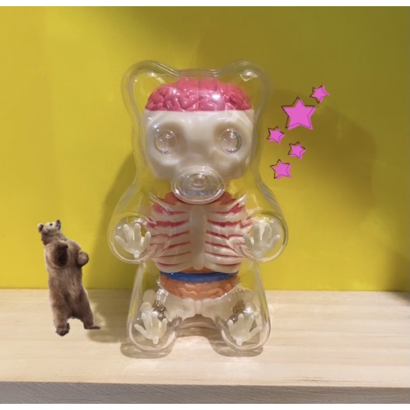 Catstanding🌝 4D Master 小熊軟糖解剖透視模型 人偶 公仔 模型 Gummi Bear 小熊軟糖