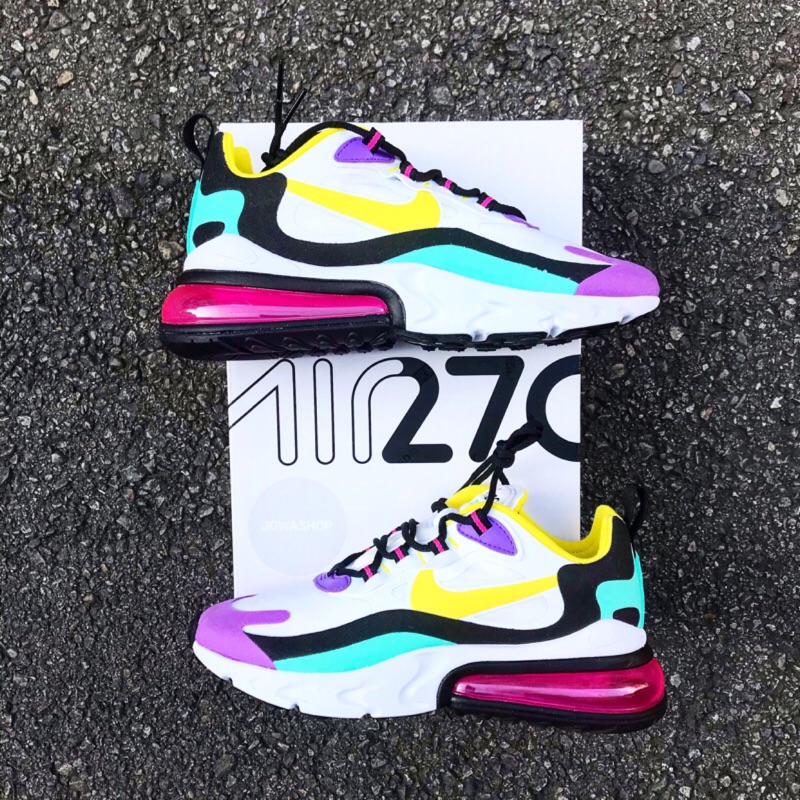 【JoWa】Nike 270 React 繽紛紫 AT6174-101