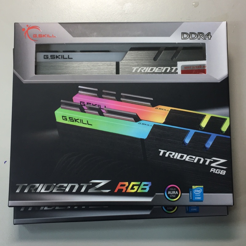 全新未拆封 芝奇 幻光戟 DDR4 3200C16-16GTZR