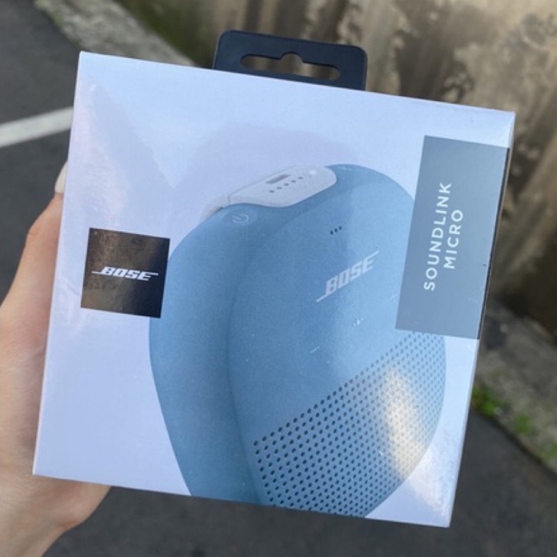 (全新）Bose SoundLink Micro 藍牙隨身喇叭 石磨藍