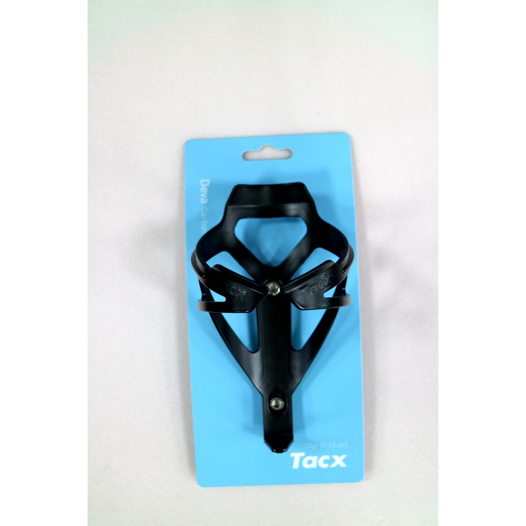 TACX DEVA 碳纖&amp;玻玻璃纖維複合水壺架 消光黑色 吉興單車