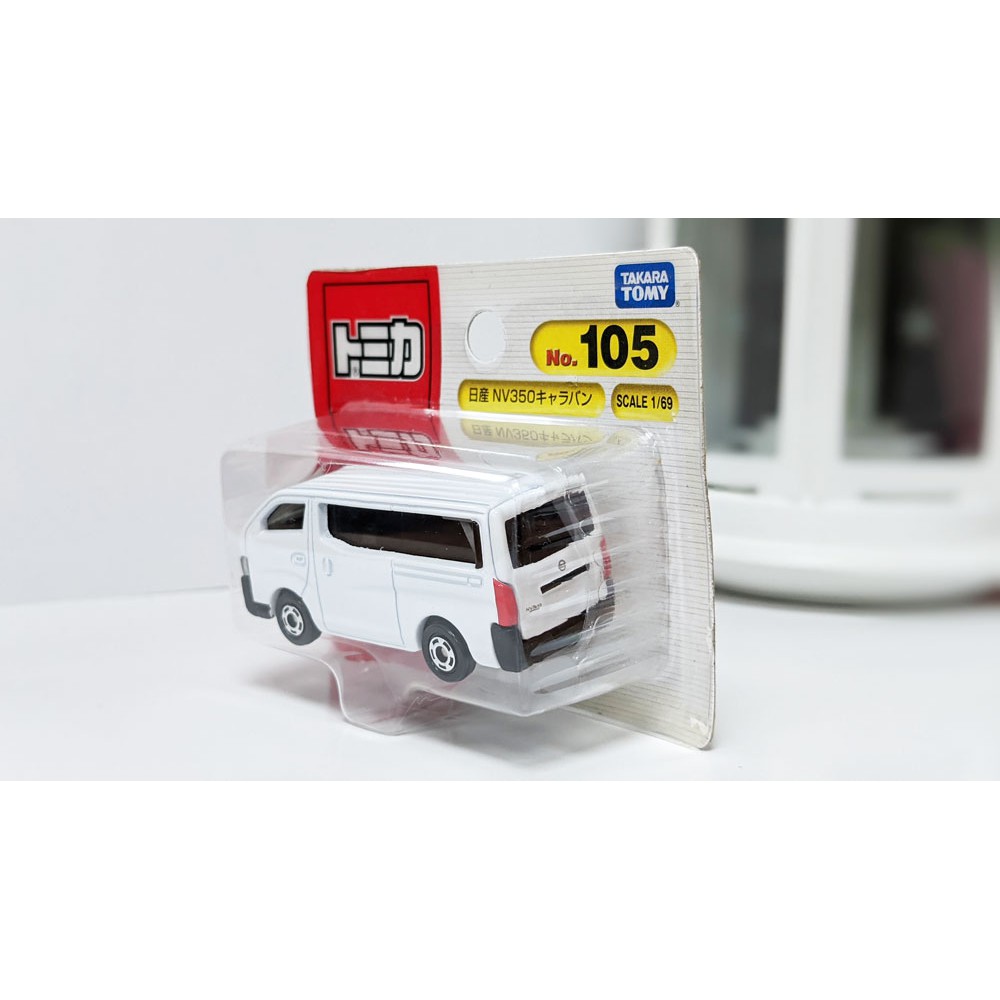 👍現貨-開立發票 TOMICA 多美小汽車NO105 日產 NISSAN NV350 CARAVAN 後門可開