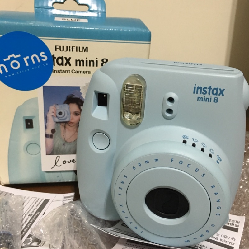 Fujifilm instax mini 8 拍立得藍色好美全新