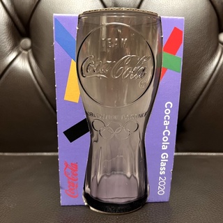 2020年麥當勞 Coca Cola可口可樂喝采杯 奧林匹克經典浮雕杯/紀念杯/曲線杯/水杯/飲料杯/玻璃杯/商標收藏
