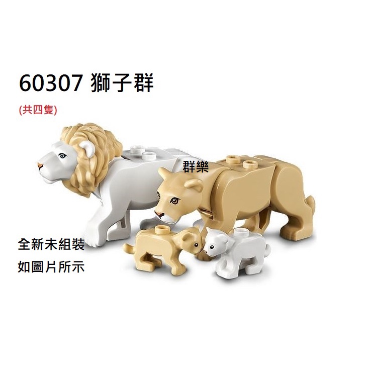 【群樂】LEGO 60307 人偶 獅子群 現貨不用等