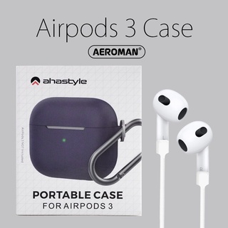 Ahastyle airpods 3 送 防丟繩 矽膠 保護套 掛鉤 防摔 軍規 airpods3 pro 矽膠 3代