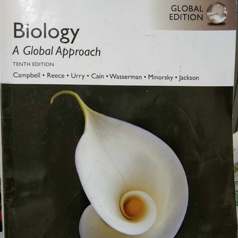 Biology - A Global Approach (tenth edition) 普通生物學