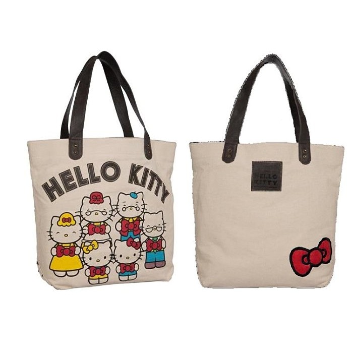 Loungefly × Hello Kitty 磁扣 肩背包 家族#小日尼三