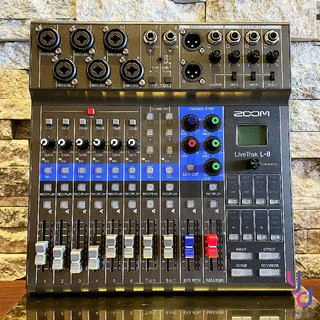 『現貨兩臺!快搶!』贈麥克風線/樂器線 Zoom L8 Live Trak 8 混音座 8軌 MIXER 錄音介面