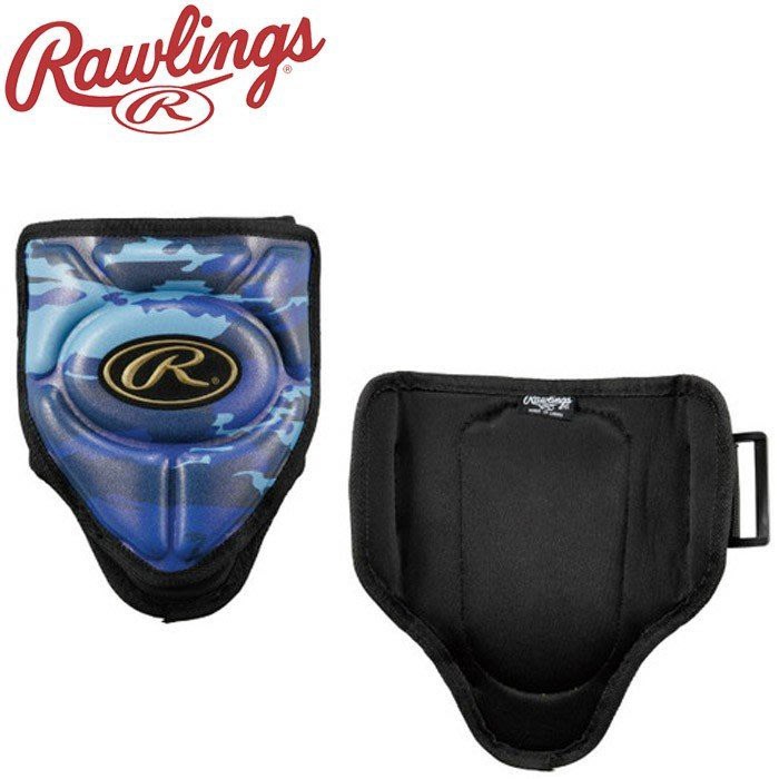 Rawlings 羅林斯硬式用打擊護肘 迷彩藍 EAC9S03