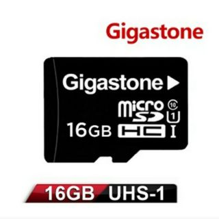 Gigastone 立達國際 16GB MicroSDHC UHS-I 高速記憶卡(附轉卡)