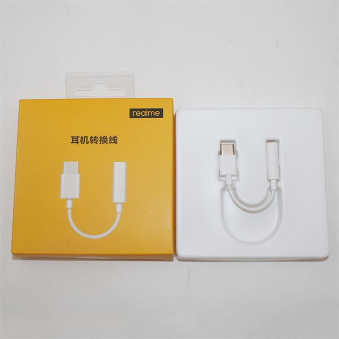 適用於 Realme Usb C 至 3.5 毫米插孔耳機音頻線 C 型至 3.5 毫米 AUX 耳機適配器