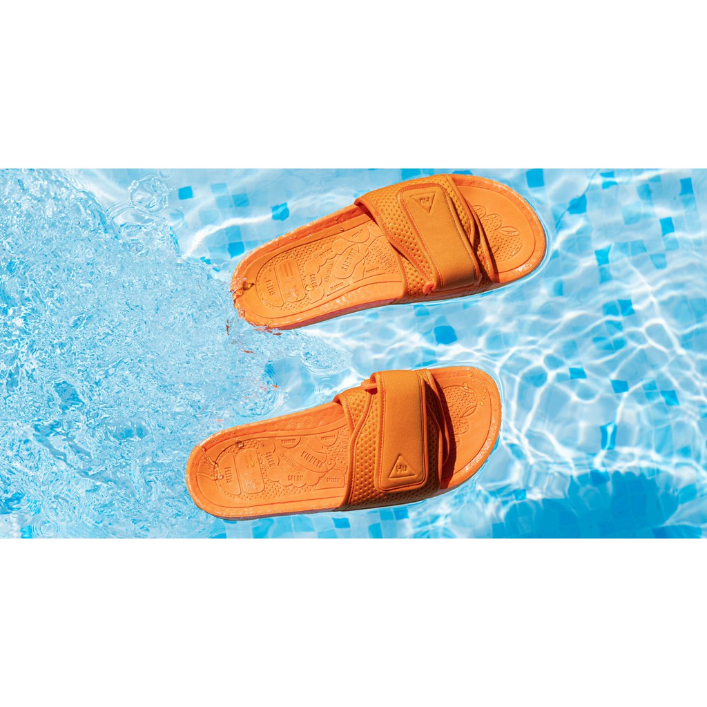 【紐約范特西】預購 adidas Boost Slide Pharrell Bright Orange FV7261拖鞋