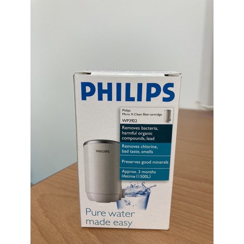 「全新」philips 濾芯 wp3922（適用於wp3812龍頭式淨水器）