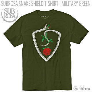 SUBROSA SNAKE SHIELD T-SHIRT 蛇盾 T卹 軍綠 美國 BMX 極限單車品牌街道車/特技腳踏車