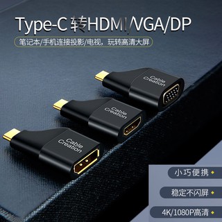 現貨出清Type-C轉hdmi/vga/dp轉接頭4K高畫質蘋果Mac筆電華為mate20安卓手機連接電視視頻轉接頭