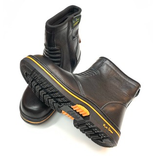 (紀寶) 凱欣 KS 專業安全鞋 高筒安全鞋 氣墊安全鞋 工作鞋 鋼頭鞋 防撞鞋 黑皮軟布