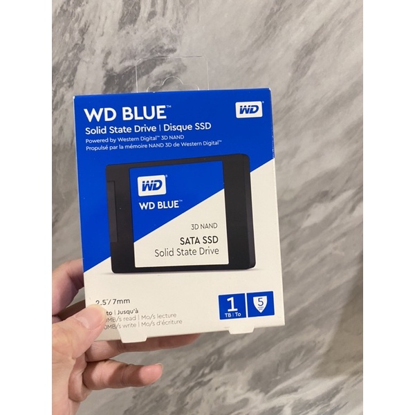 WD SSD 1TB 2.5吋 3D NAND固態硬碟