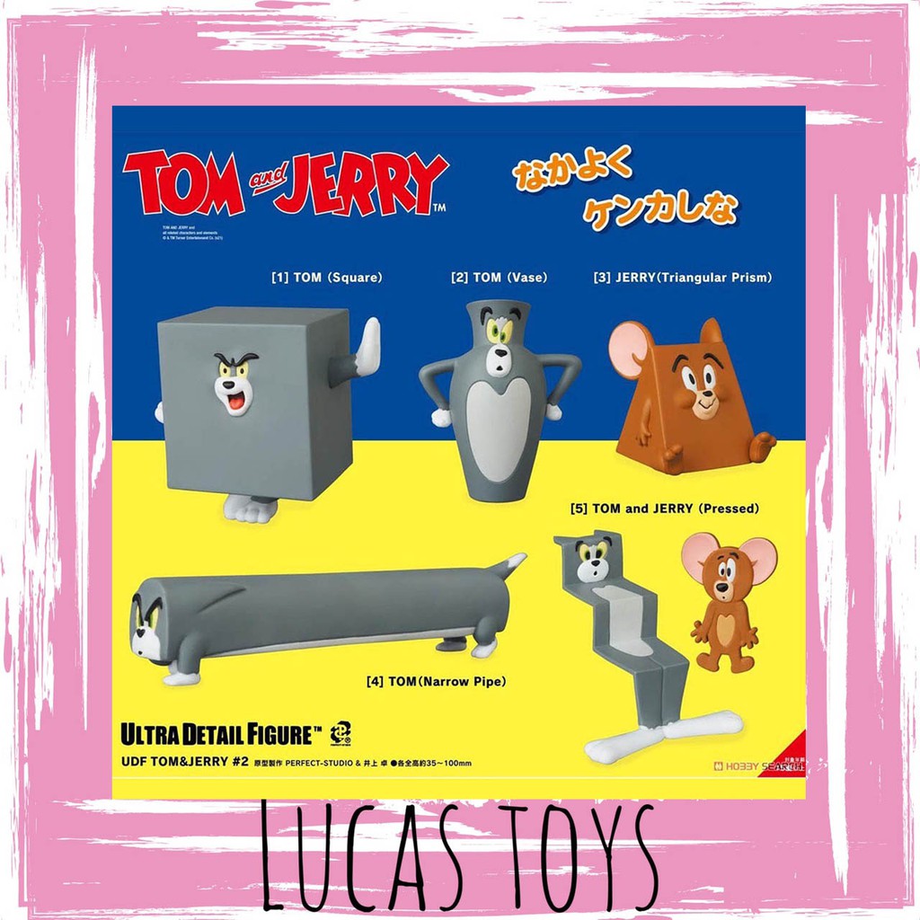 【盧卡斯偷椅子】現貨 正版 MEDICOM TOY UDF 湯姆貓與傑利鼠 P2 第二彈 貓和老鼠系列 公仔