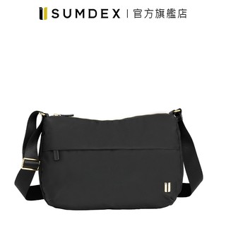 Sumdex｜中型流線側肩包 NOD-703BK 黑色 官方旗艦店