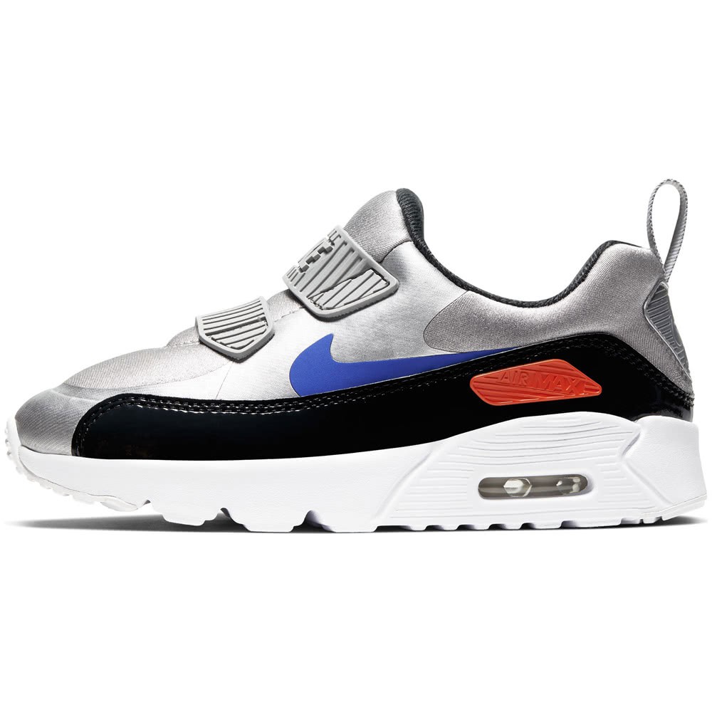 NIKE 耐吉911兒童運動鞋AIR MAX TINY 90 PS  灰銀 881927017