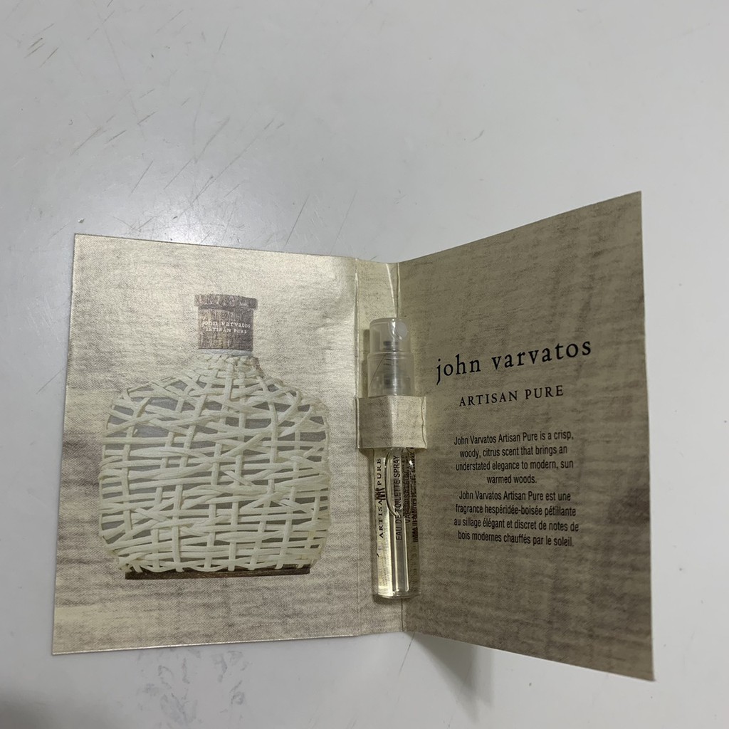 John Varvatos Artisan Pure 工匠純淨 男性淡香水 香水 小香 針管香水 試管香水 1.5ml