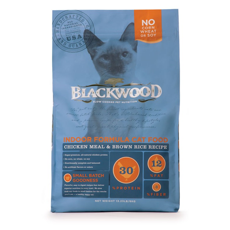 柏萊富 Blackwood 貓飼料  室內貓全齡優活配方 雞肉+糙米