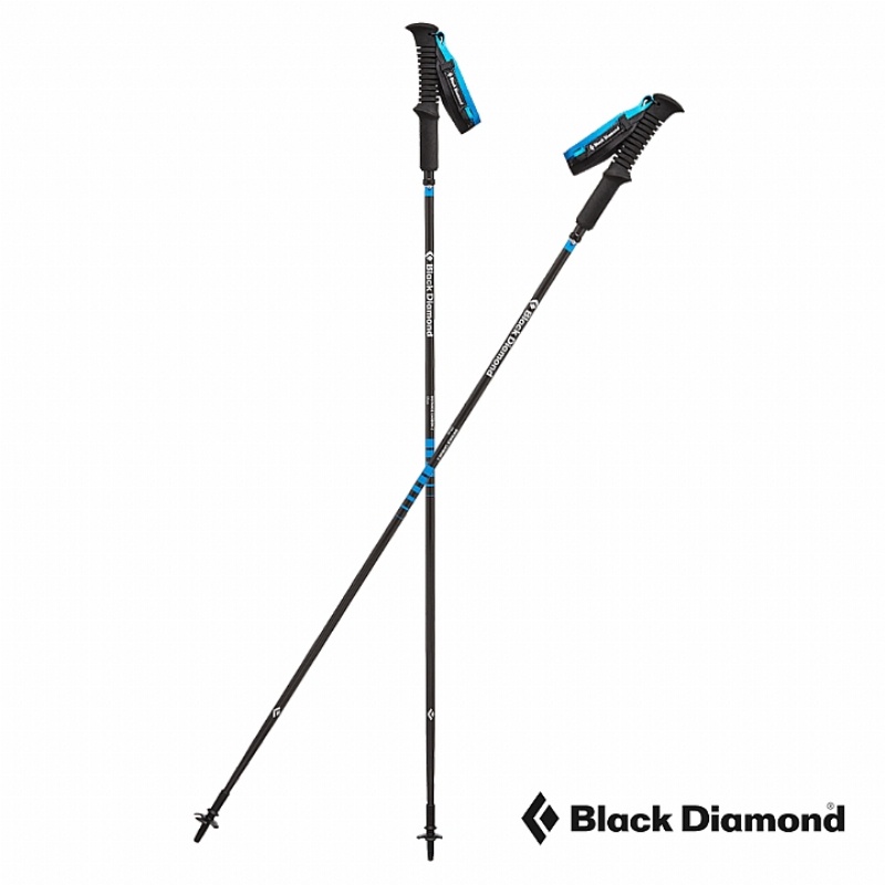 Black Diamond DISTANCE CARBON Z Z-POLE 收折式輕量碳纖維登山杖(130CM 快扣)