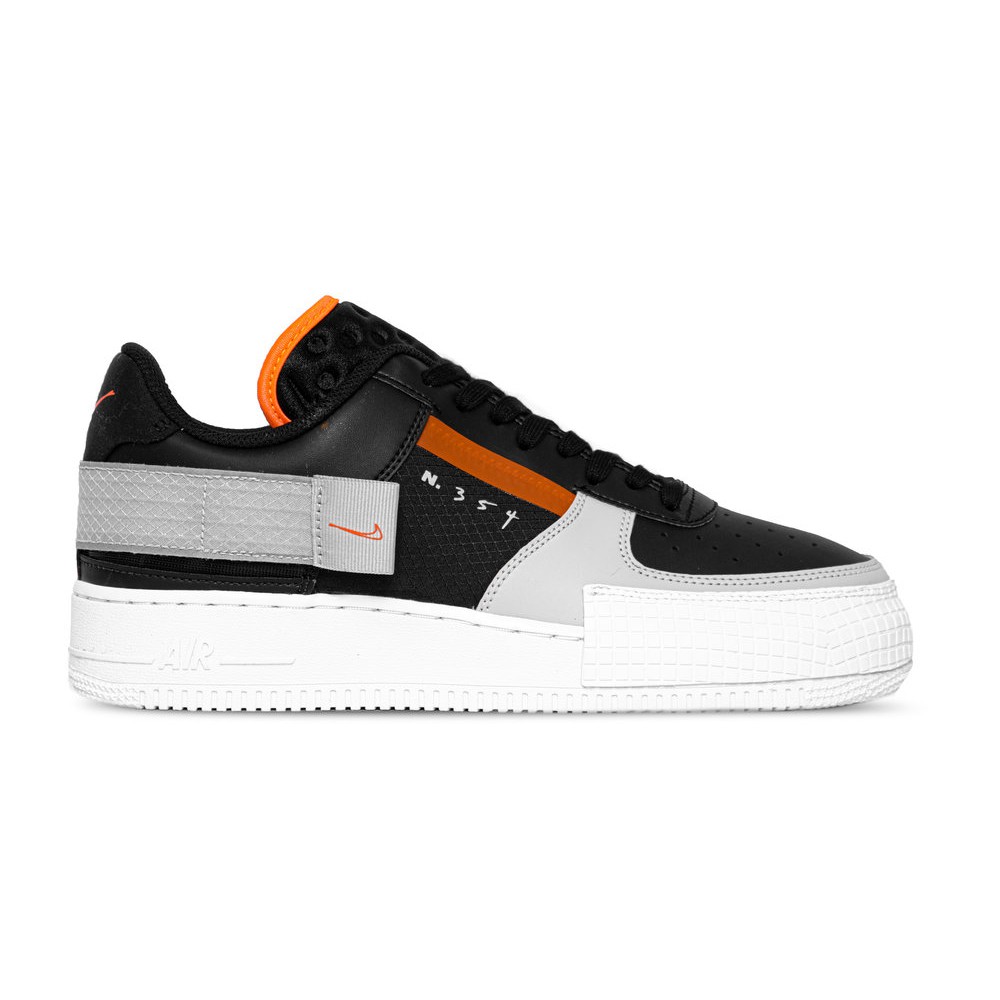 【小八】Nike Air Force 1 Low Type Hyper Crimson 黑橘 CQ2344-001