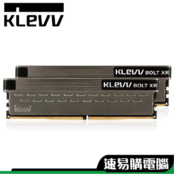 KLEVV 科賦 8Bx2 DDR4 3600 / 4000 BOLT XR系列 RAM 記憶體 16Gx2