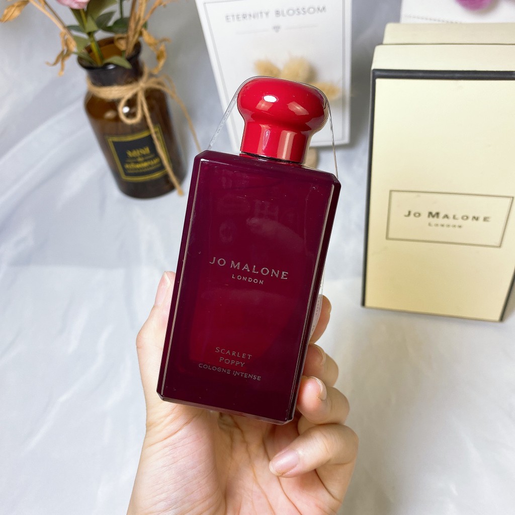 Jo Malone祖馬龍香水21限定新香緋紅虞美人100ml祖馬龍紅瓶緋紅虞美人女性香水100ml東方花香調 蝦皮購物