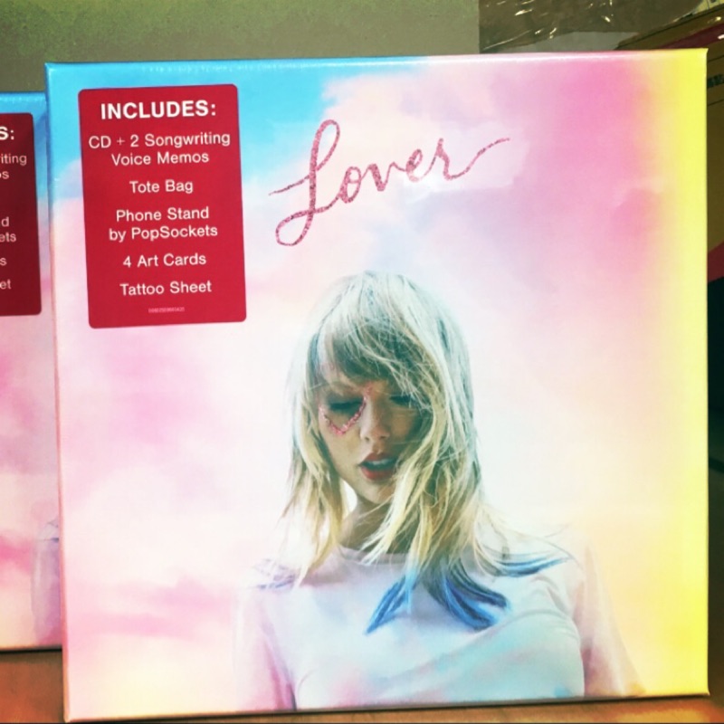 Taylor Swift 泰勒絲 "Lover (情人)" Deluxe CD Boxset 豪華盒裝版 歐版