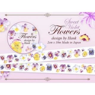 漢克 紙膠帶 分裝 一單 蒔花弄草 flowers