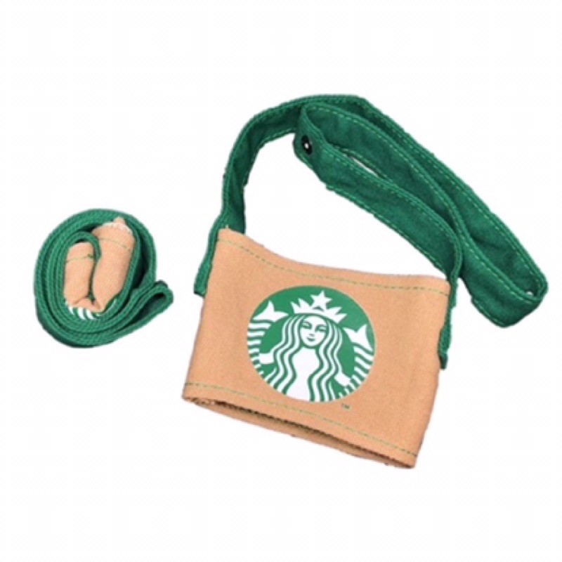 絕版現貨!!星巴克飲料便利提袋 淡棕 Starbucks隨行杯袋 星巴克飲料提袋 星巴克經典女神提袋