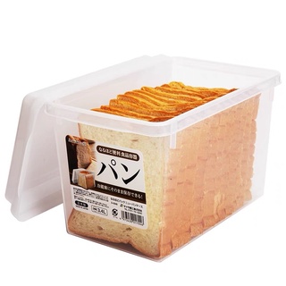 asdfkitty*日本製-SANADA 吐司保鮮收納盒/冰箱保鮮盒/層架置物盒/食物收納盒/土司盒-日本正版