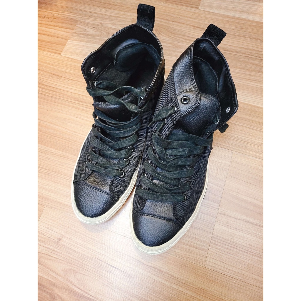 Converse x undefeated 男鞋10.5號 二手 高筒 黑