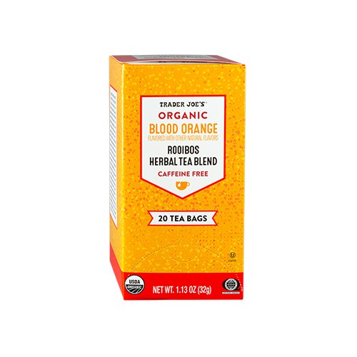 美國代購 Trader Joe's 血橙國寶茶  Blood Orange Rooibos Herbal Tea