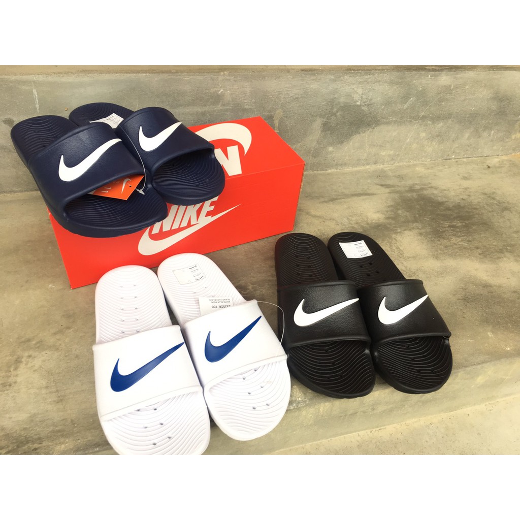 【Attention】Nike Kawa Swoosh Shower  防水拖鞋 拖鞋 832528-001 三色