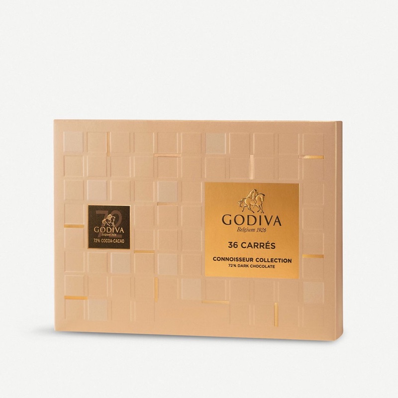 （100%正貨）現貨 36片黑巧克力 60片裝綜合巧克力 GODIVA 黑巧克力/牛奶巧克力 36片 60片 心型巧克力