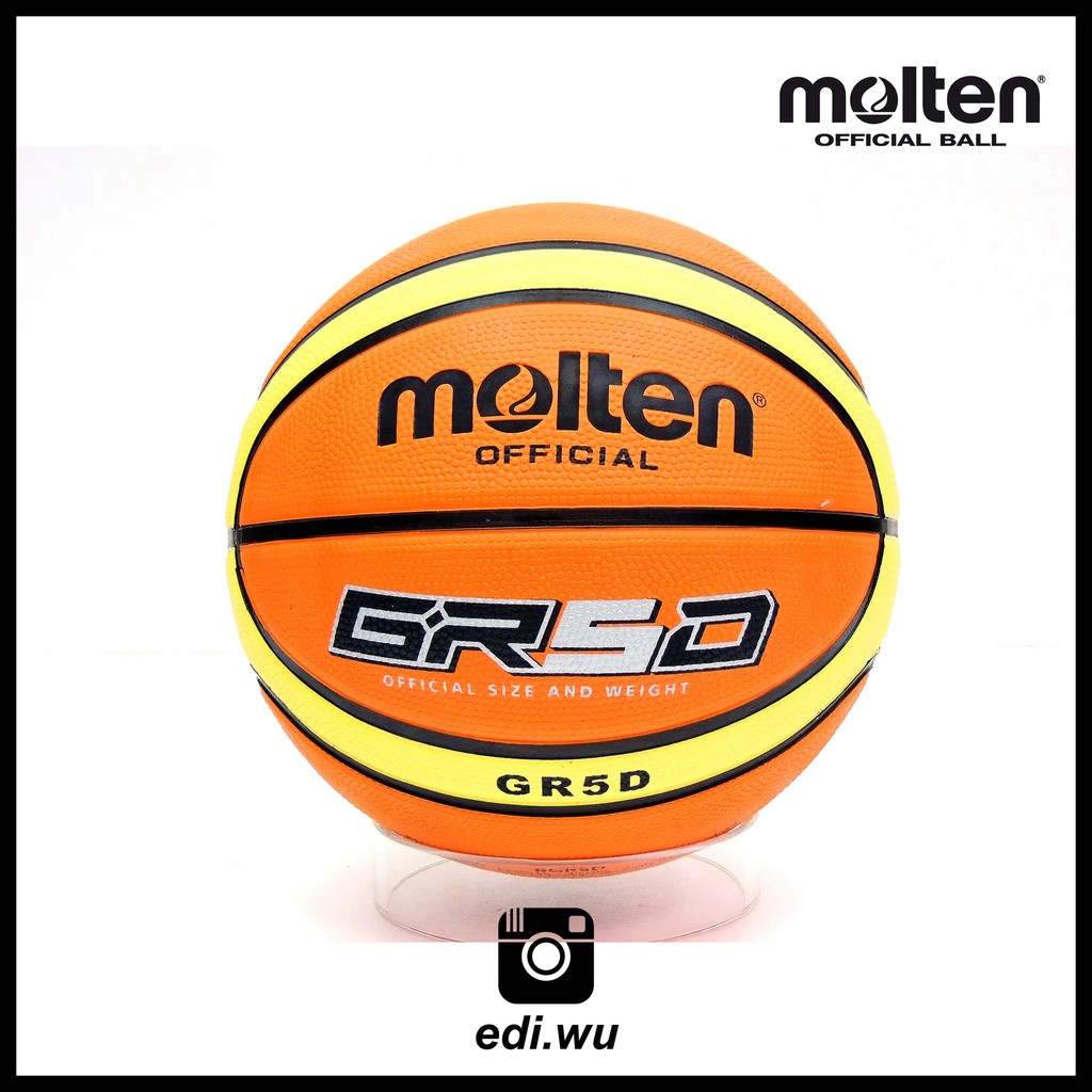 【運動王】MOLTEN 籃球 室外 國小 兒童 5號 12貼片設計 手感佳 學校 指定用球 BGR5D